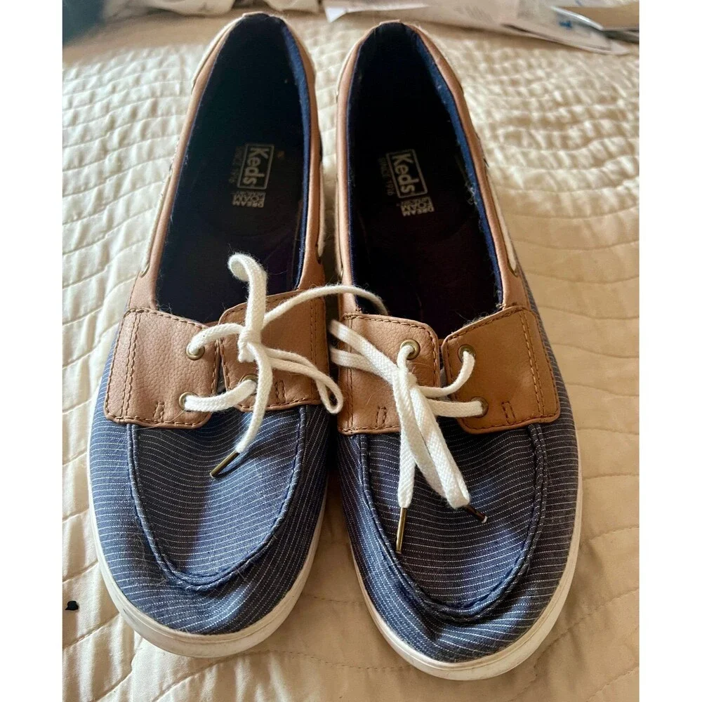 Keds Boat Shoes Memory Foam Sneakers Size 11